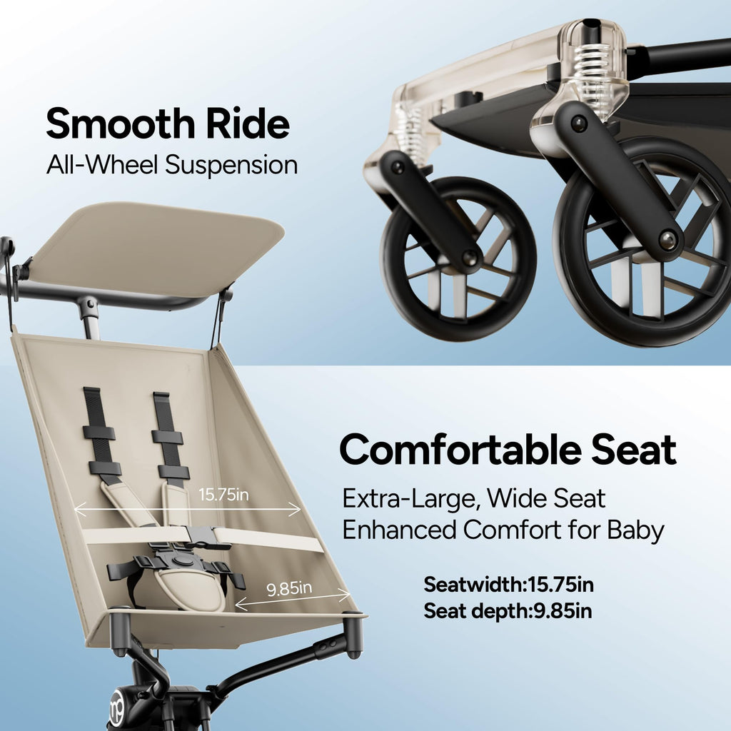 Ultra-Lightweight Travel Stroller 9.8lbs I4229