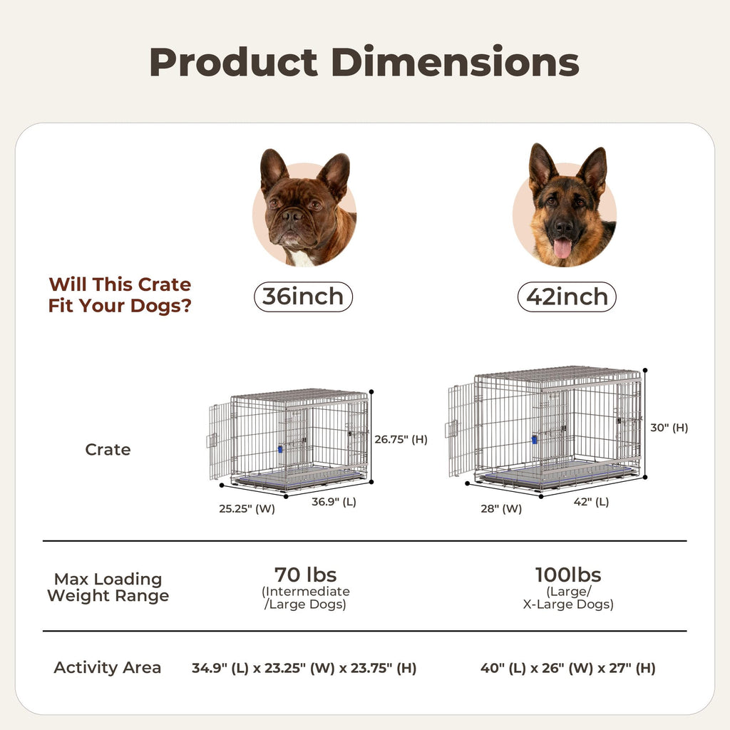 36 Inch Collapsible Dog Crate C936