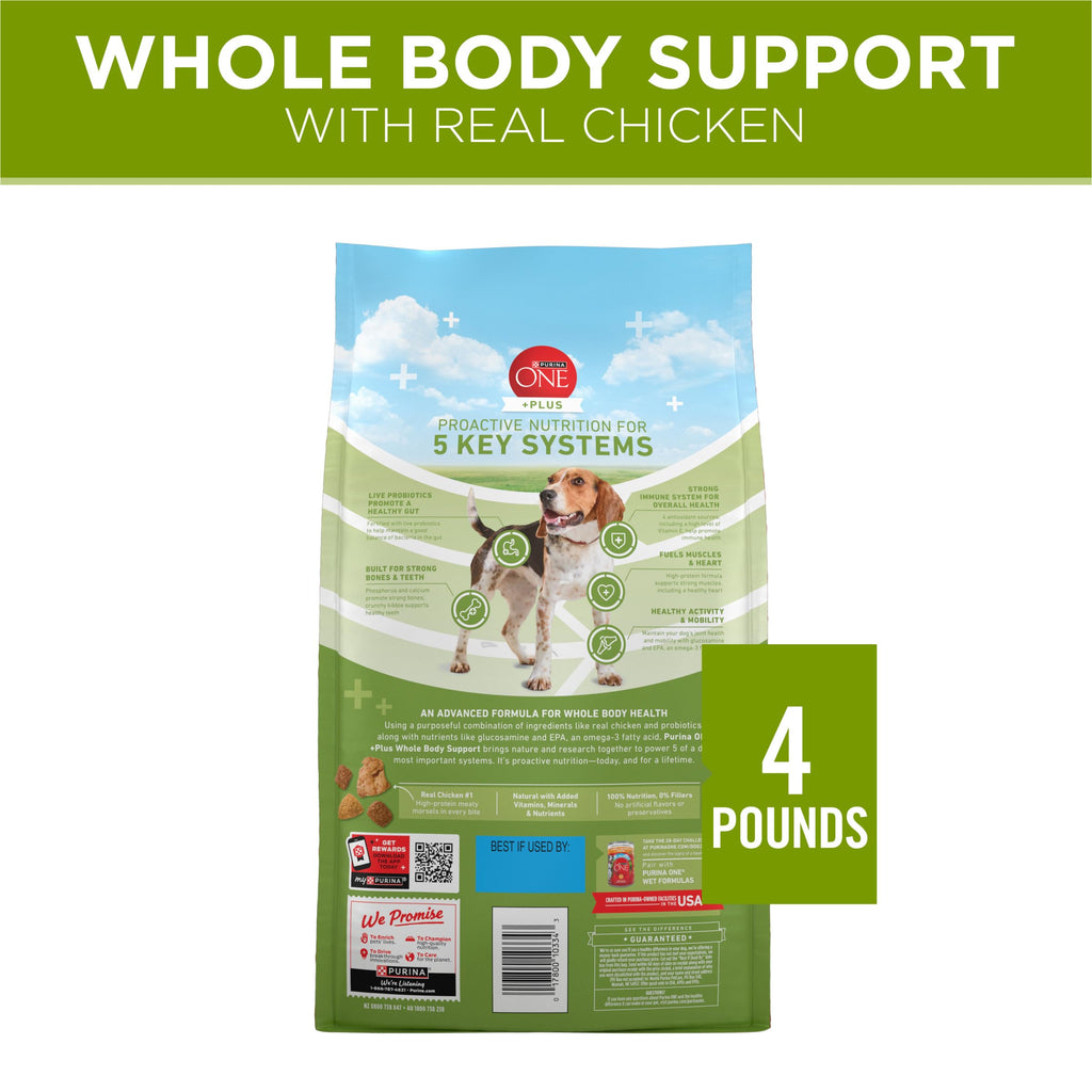 Chicken Dry Dog Food 4 lb Bag A86567