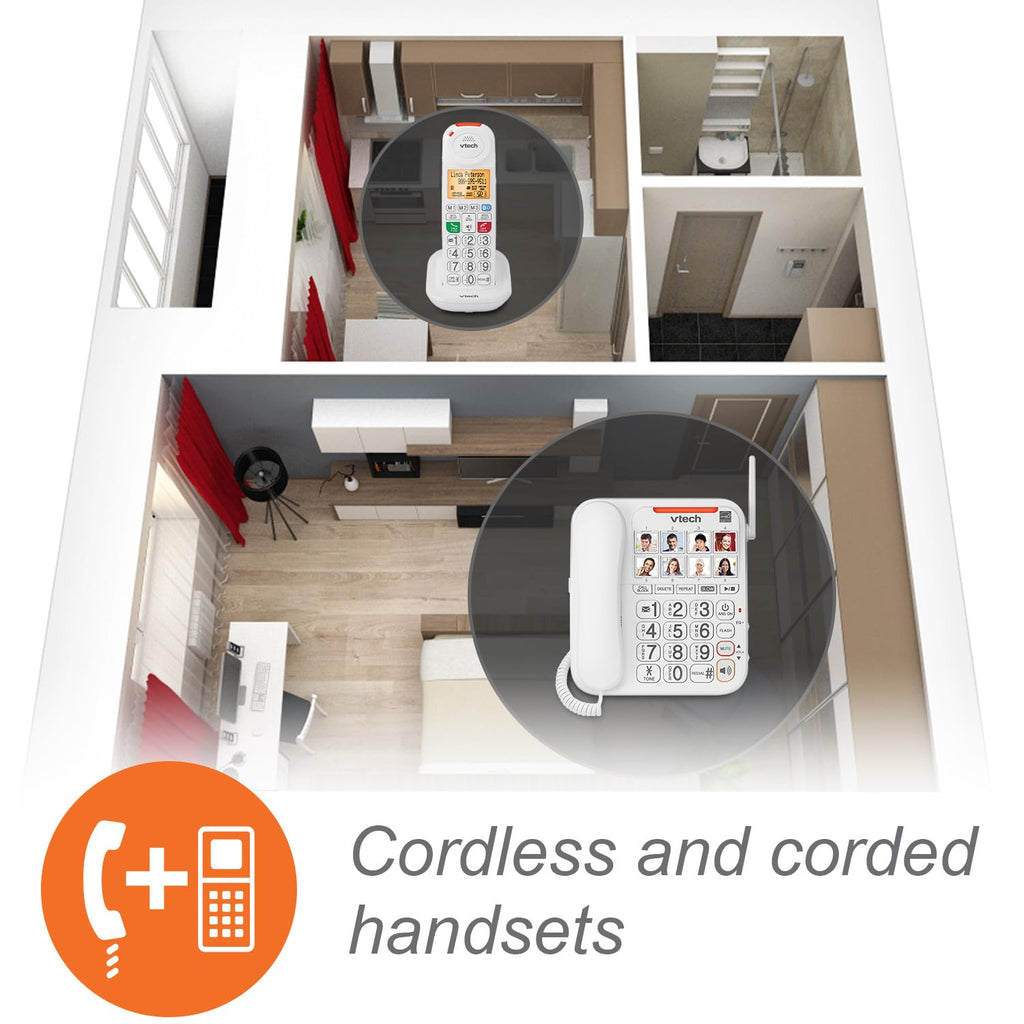 Amplified Corded Cordless Phone F189