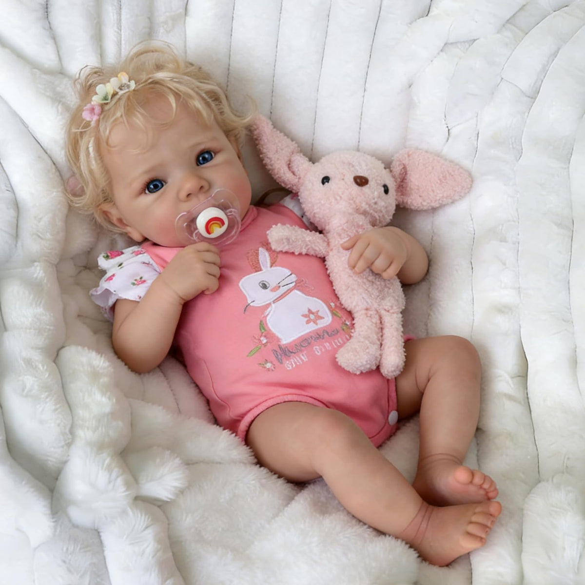 20 Inch Realistic Silicone Vinyl Baby Doll Q660806