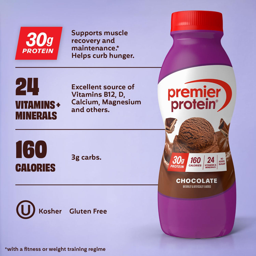 Chocolate 30g High Protein Shake 12 Pack N313