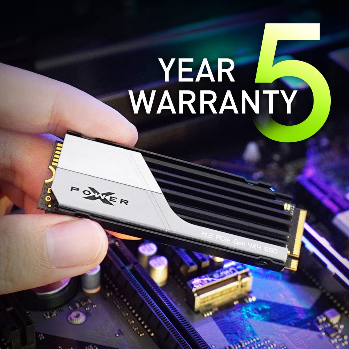 4TB PCIe Gen4 M.2 2280 SSD with PS5 Heatsink B202733