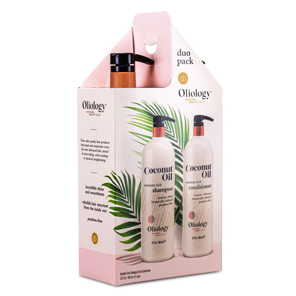 Coconut Oil Shampoo & Conditioner Combo Pack 32oz Z411263
