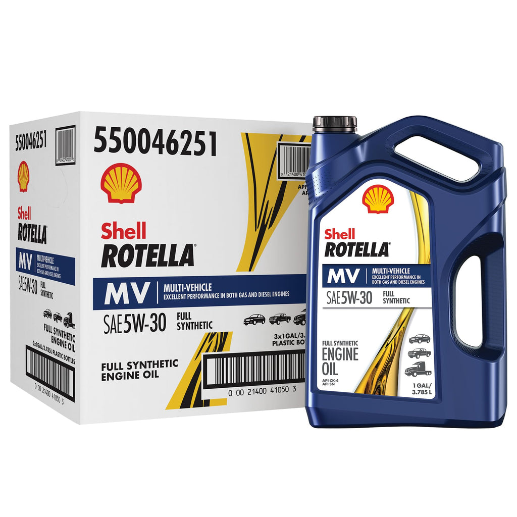 Full Synthetic 5W-30 Diesel Engine Oil, 1 Gallon (3 Pack) Q883