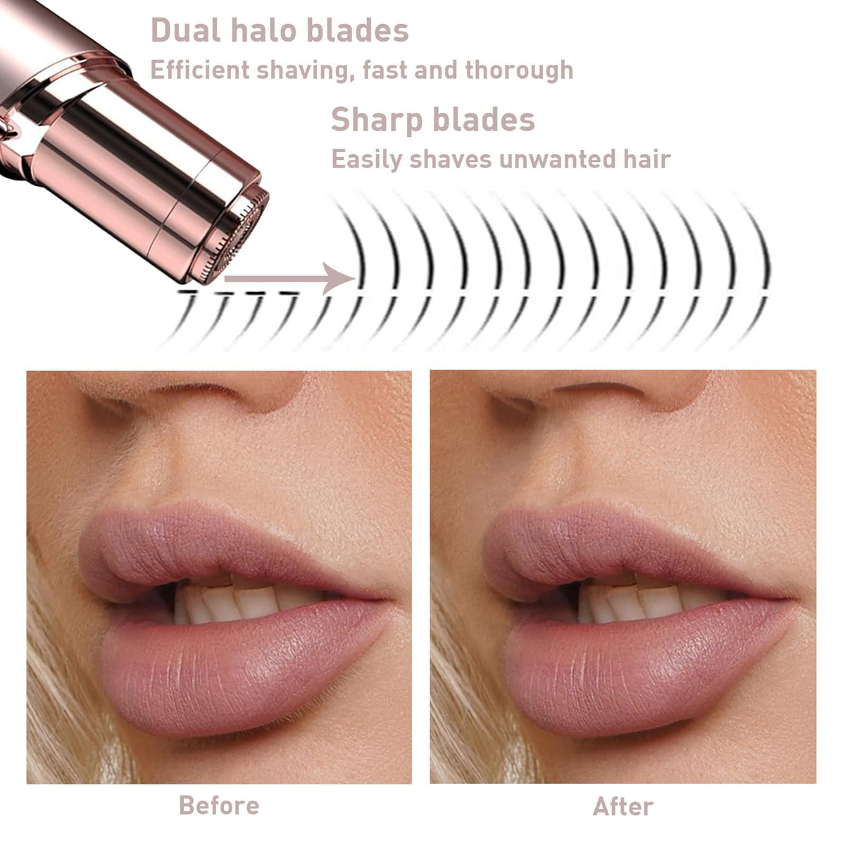 Electric Face Shaver for Women X8325