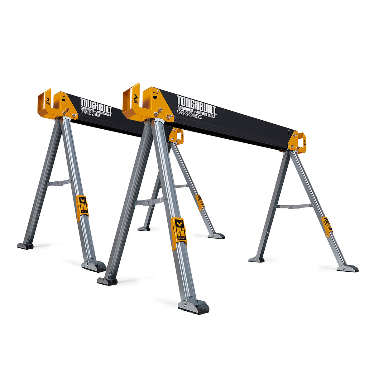 Folding Sawhorse & Jobsite Table 2-Pack X836932
