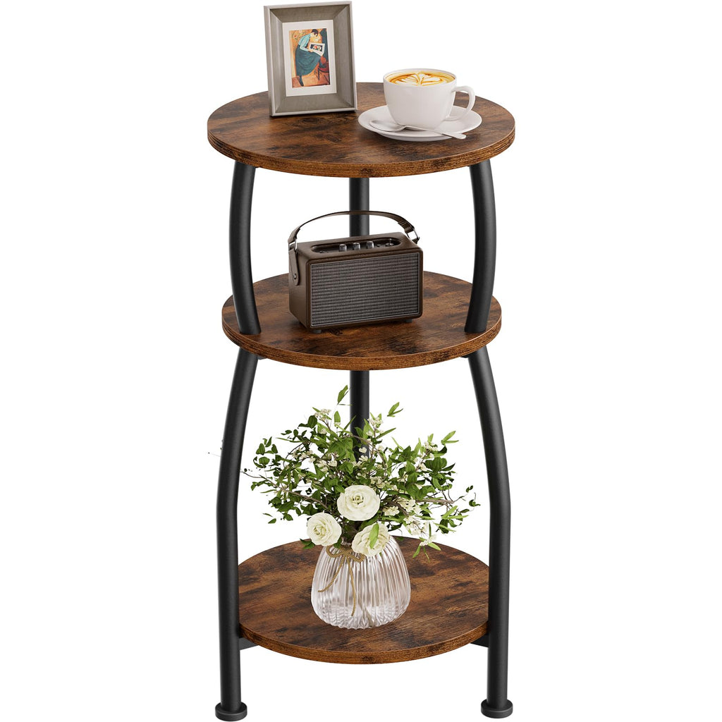 Round 3-Tier Side Table L914