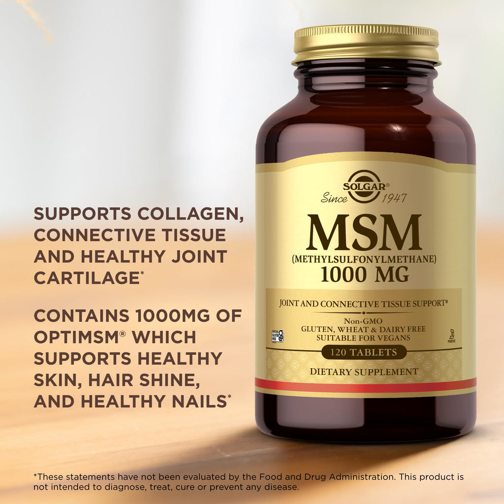 MSM 1000 mg 120 Tablets F703421