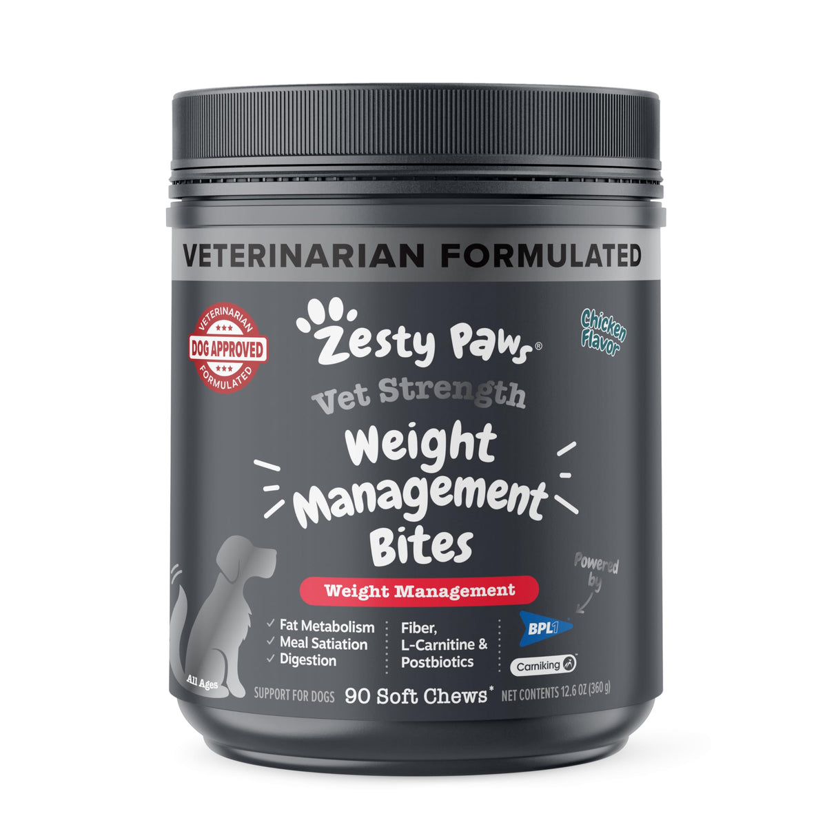 90 Count Dog Weight Management Supplement C62494