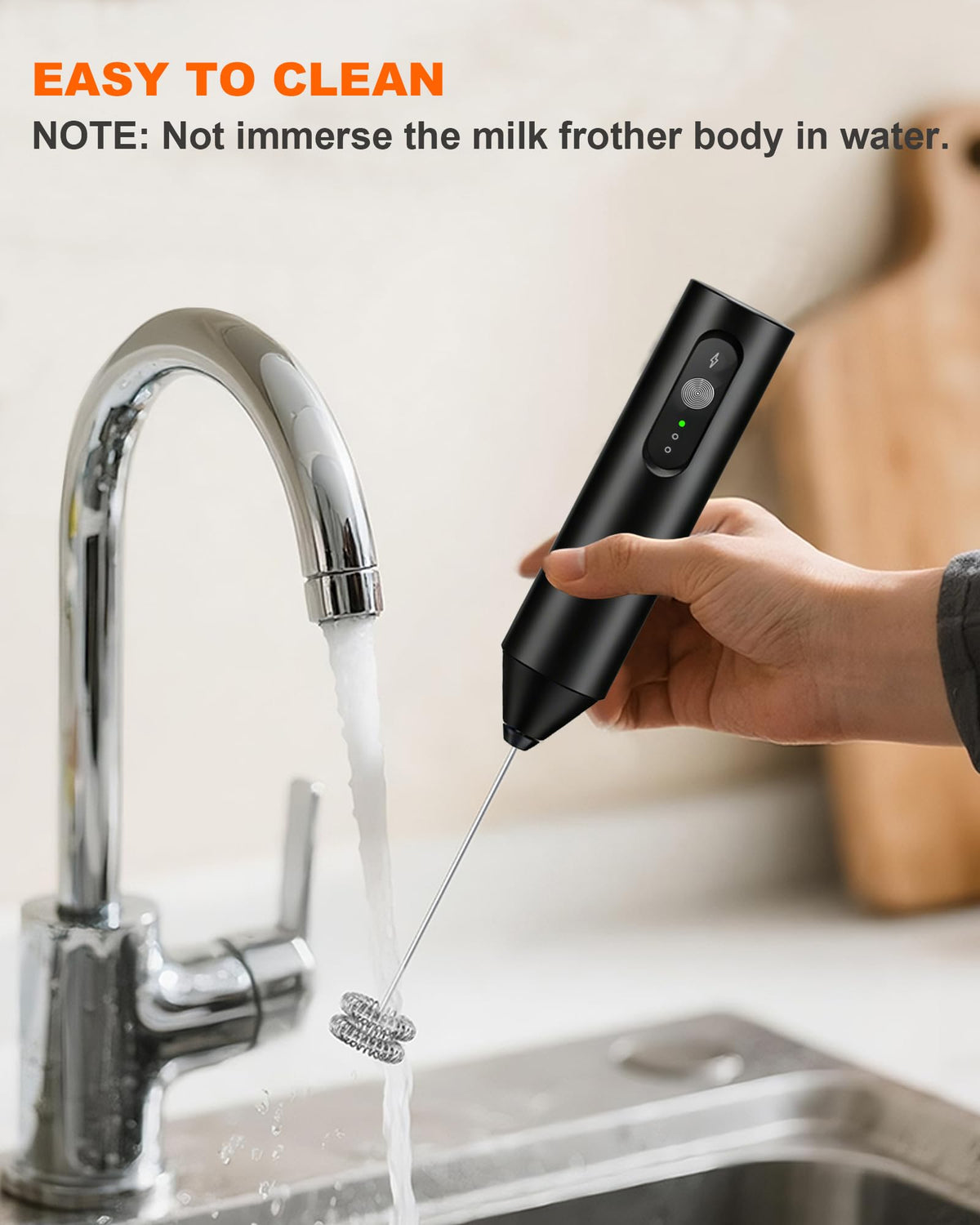 Rechargeable Handheld Milk Frother C968229