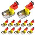 12 Pcs Stainless Self-Filling Chicken Water Cups N493811