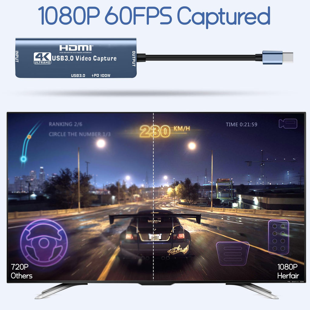 4K HDMI to USB Capture Card E81146