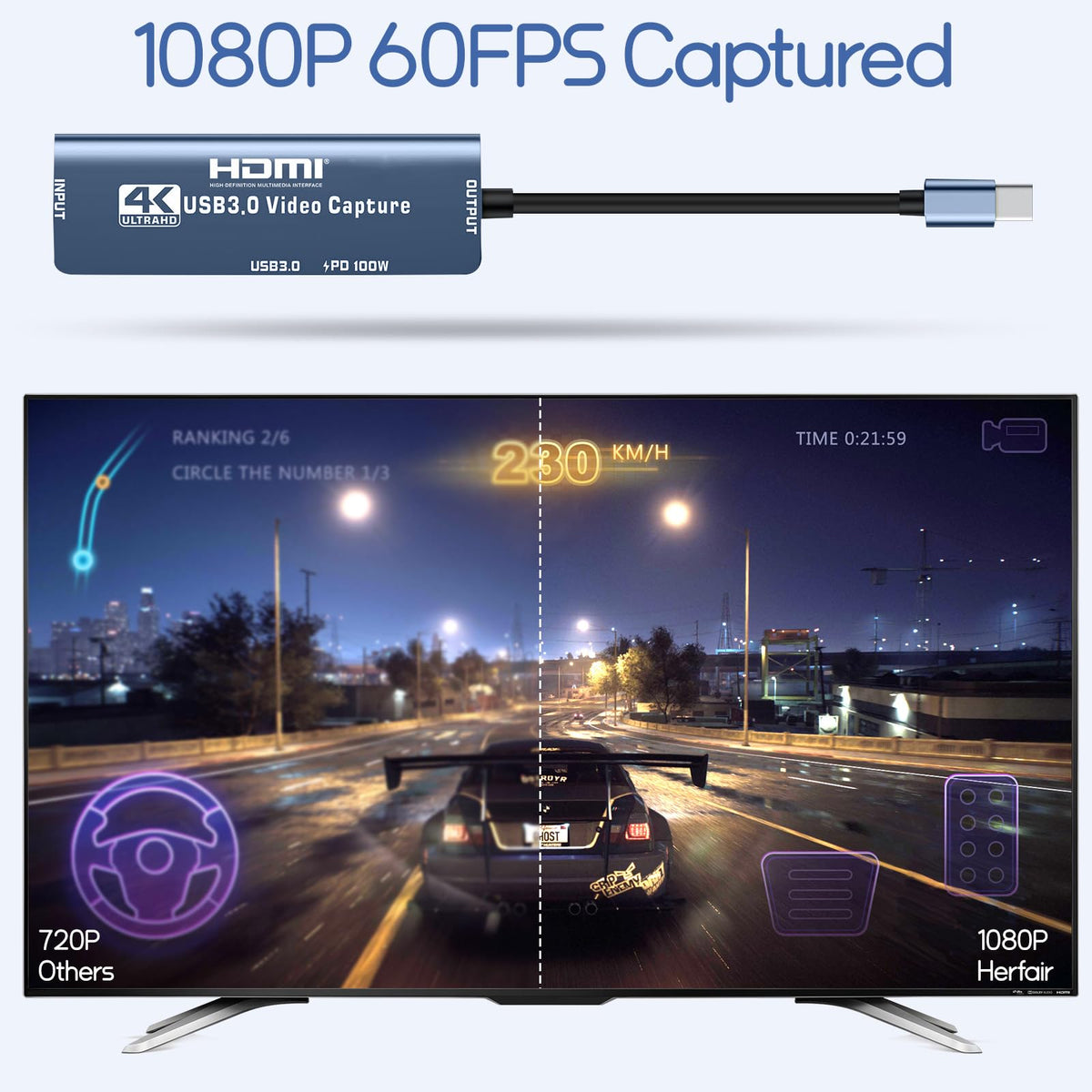 4K HDMI to USB Capture Card E81146