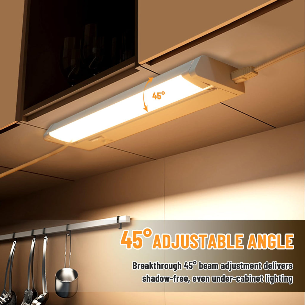 24" 4Pack Swivel Under Cabinet Lighting U89324