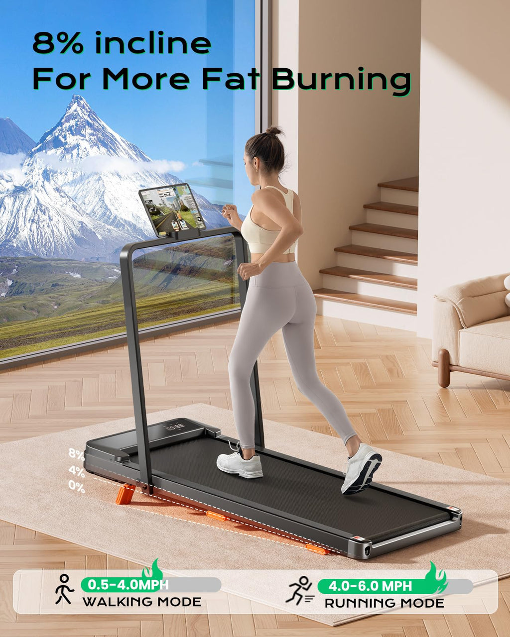 Walking Pad with Incline U769471