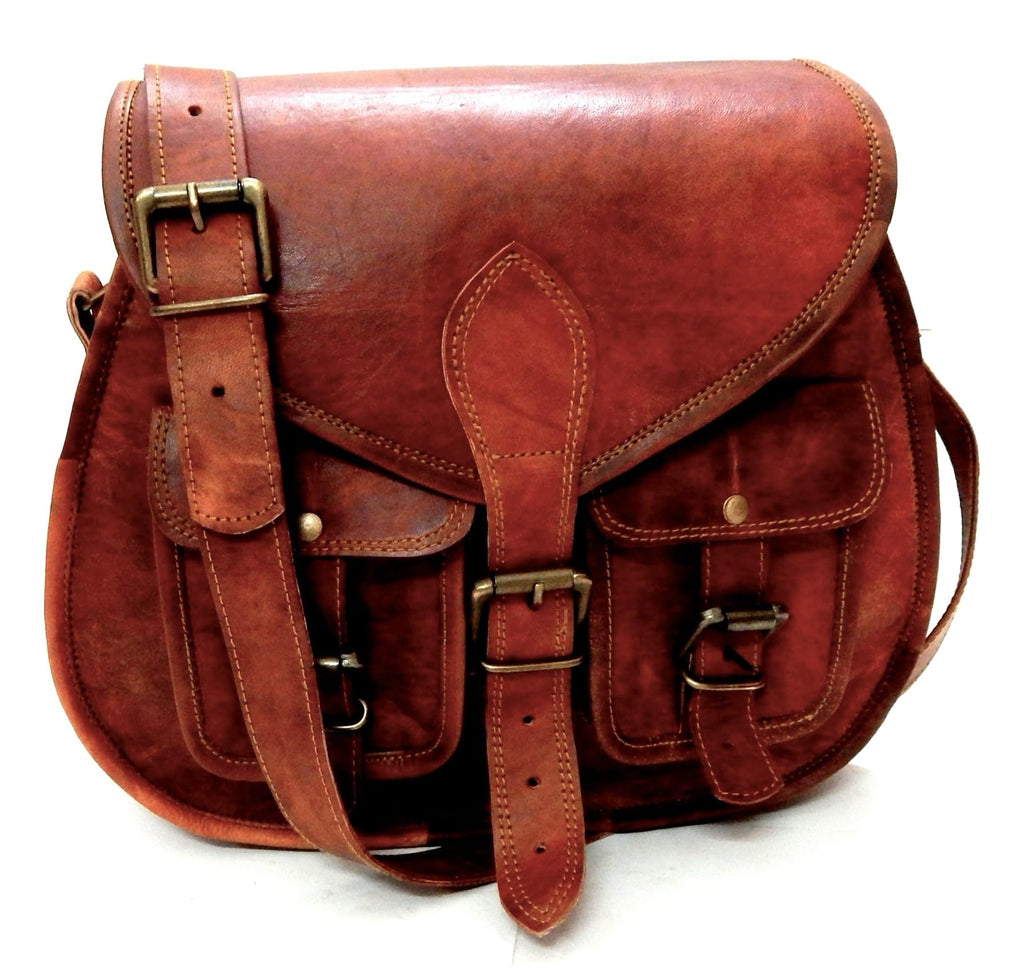 Women Vintage Style Genuine Leather Crossbody Shoulder Bag R1230