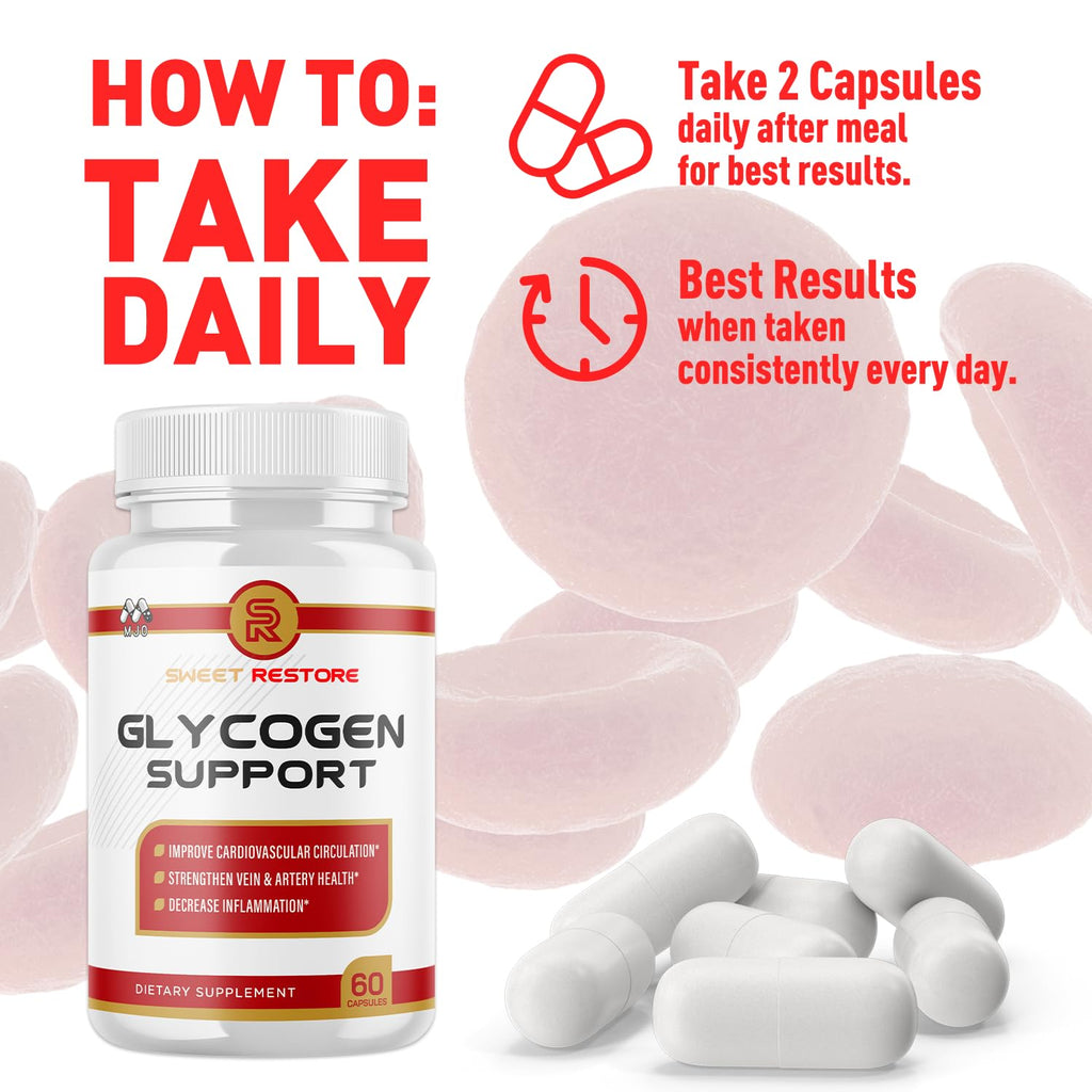 Glycogen Support Capsules 180 Capsules D5199