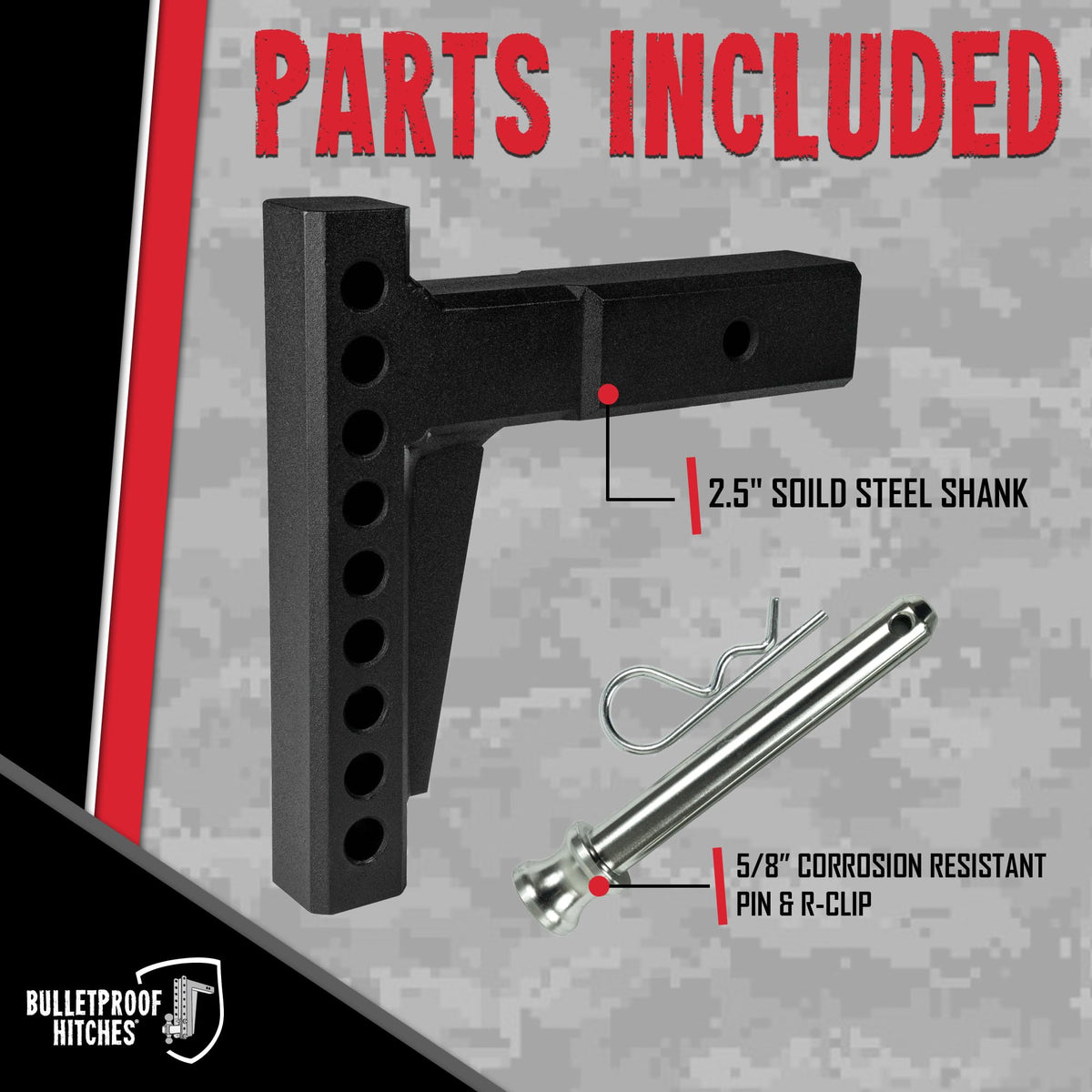 2.5" Weight Distribution Shank M860