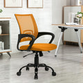 Orange Mesh Ergonomic Swivel Task Chair R640