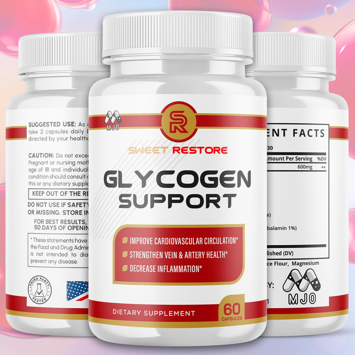 Glycogen Support Capsules 180 Capsules D5199