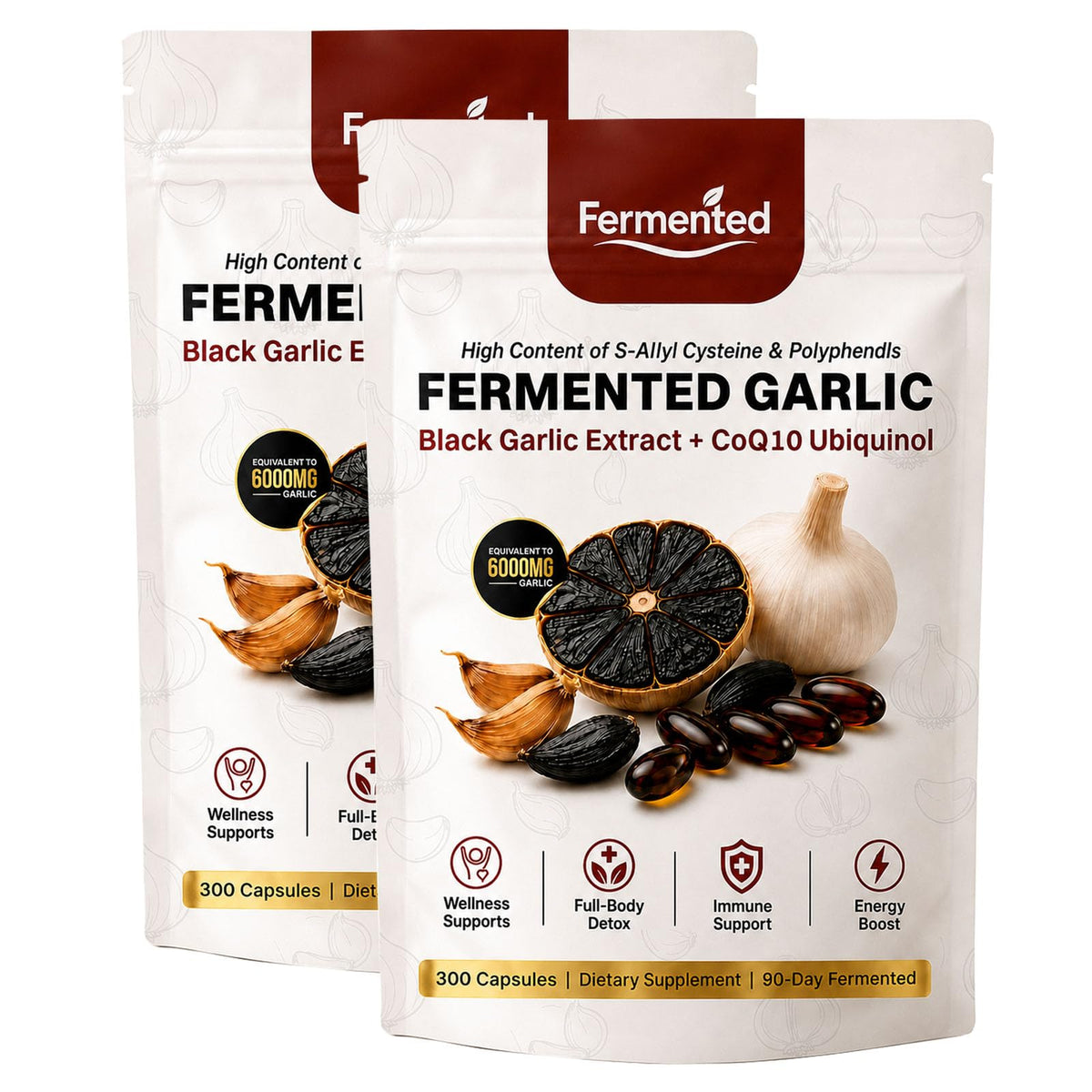 Black Garlic Coq10 Ubiquinol Softgels I214918