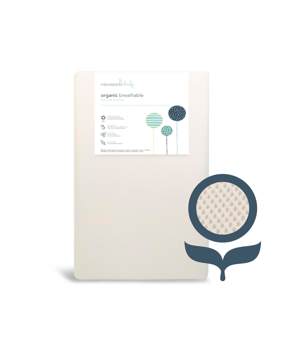 Organic Mini Crib Mattress G929527