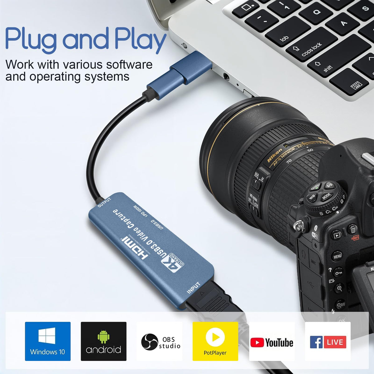 4K HDMI to USB Capture Card E81146