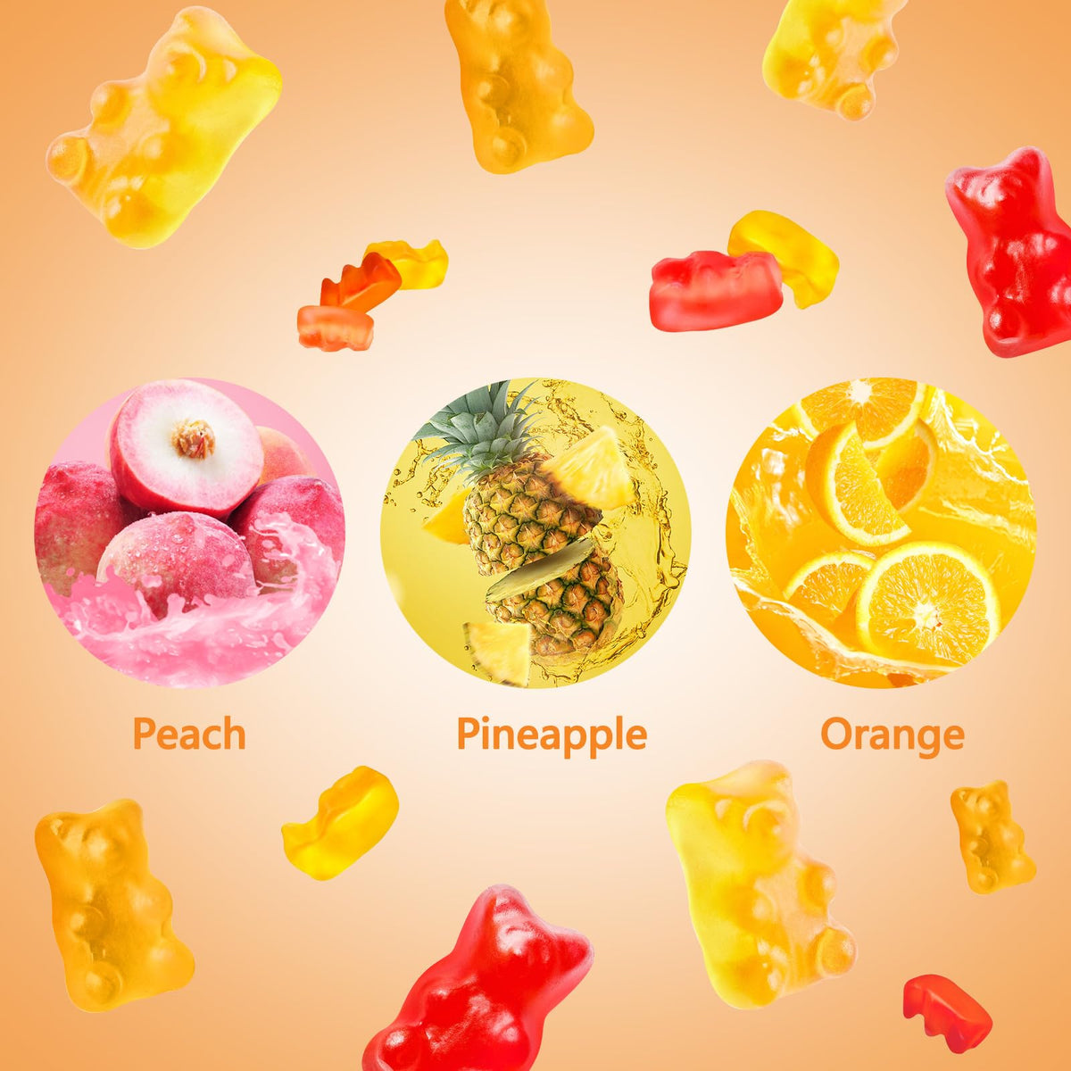 Sugar Free Hemp Gummies N4455