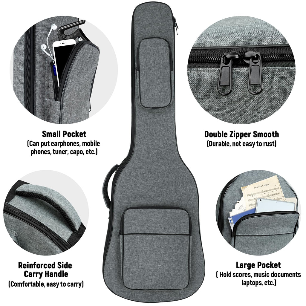 Padded Electric Guitar Gig Bag with Neck Strap K64584