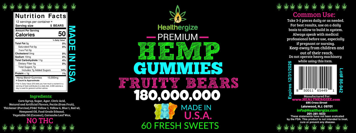 Hemp Gummies T230977