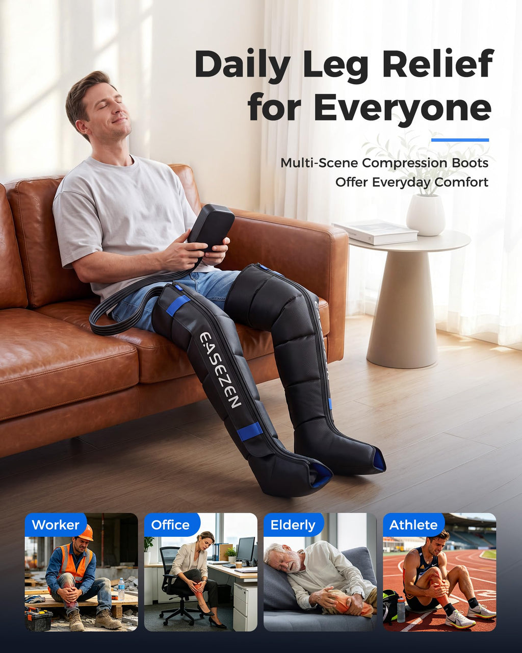 Cordless Leg Compression Massager Q257998