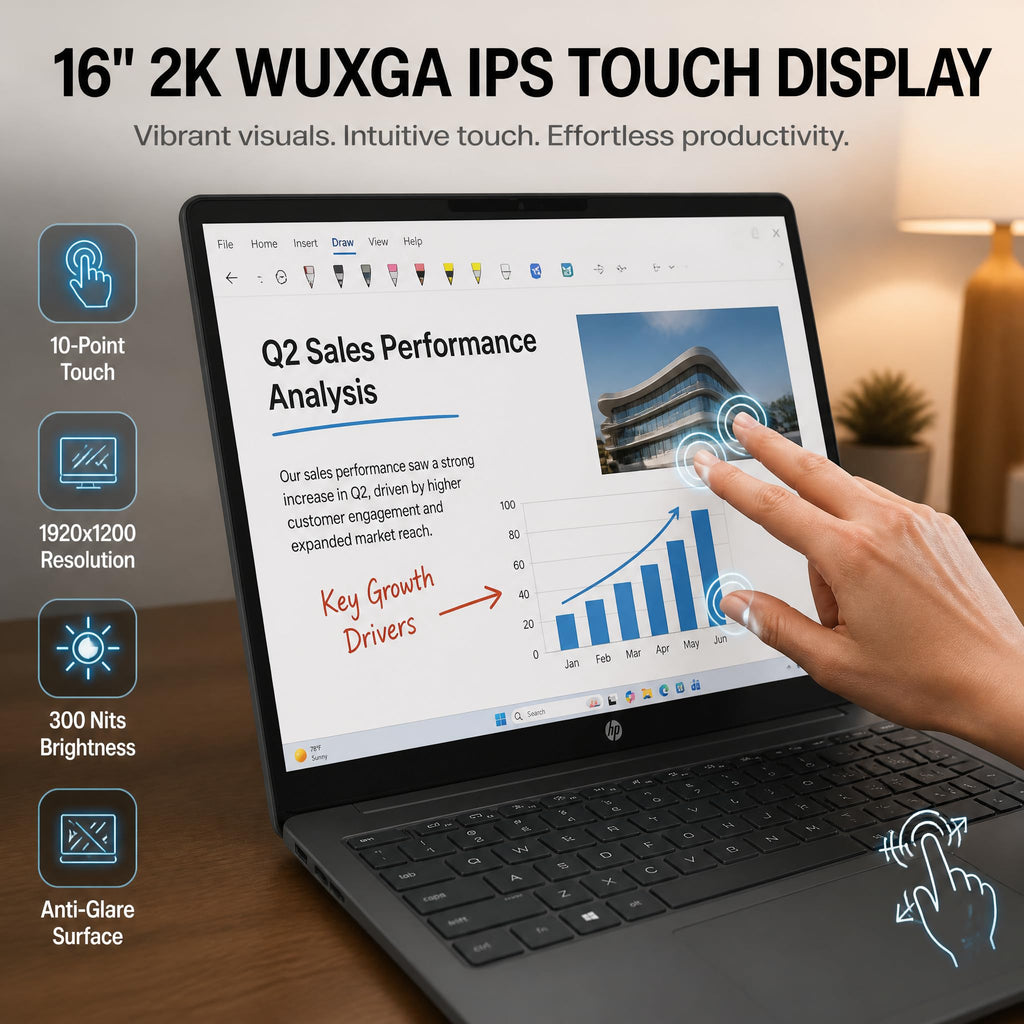 16 Touchscreen Laptop Intel 12 Core Ultra 5 X57295