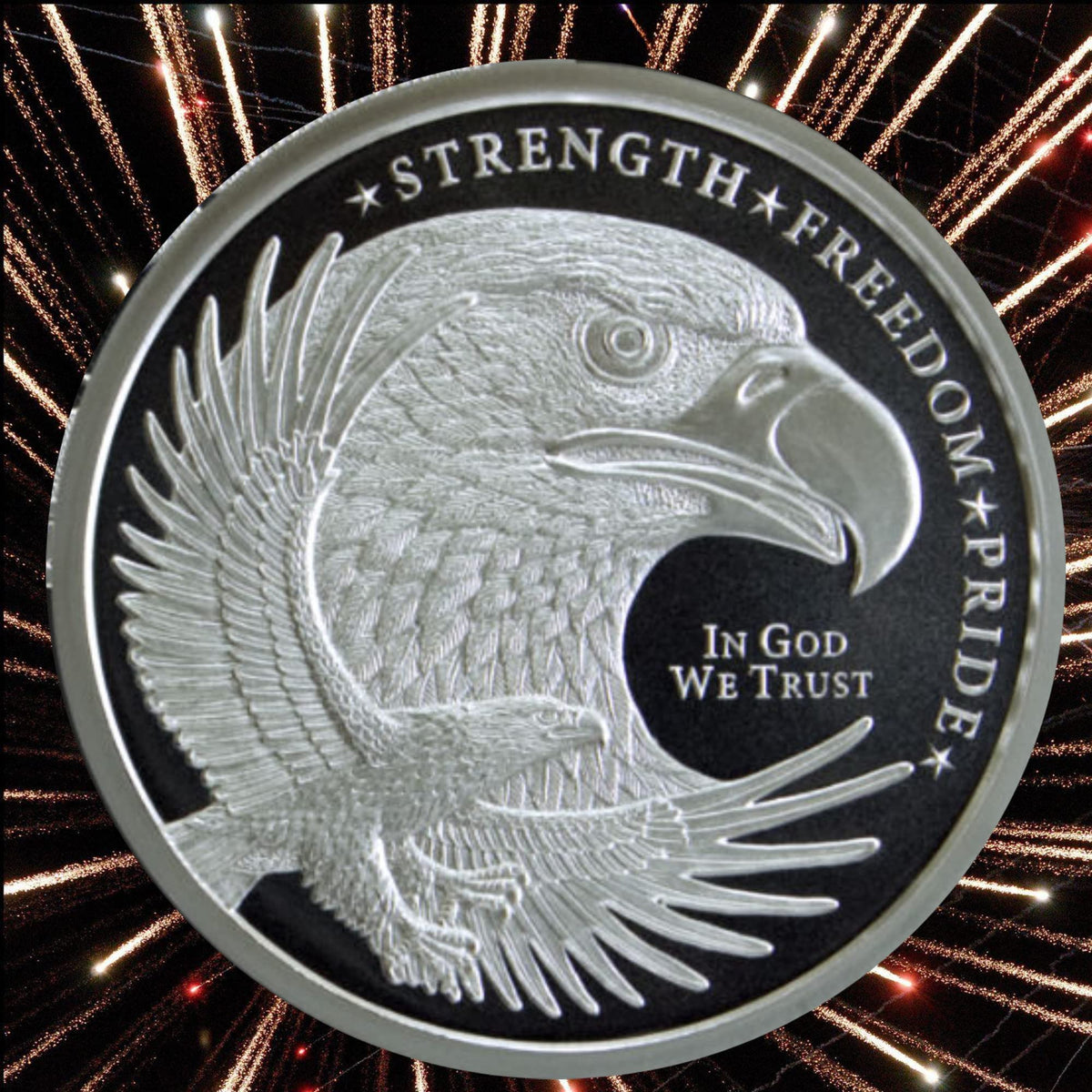1 Troy Oz .999 Fine Silver Round B864510