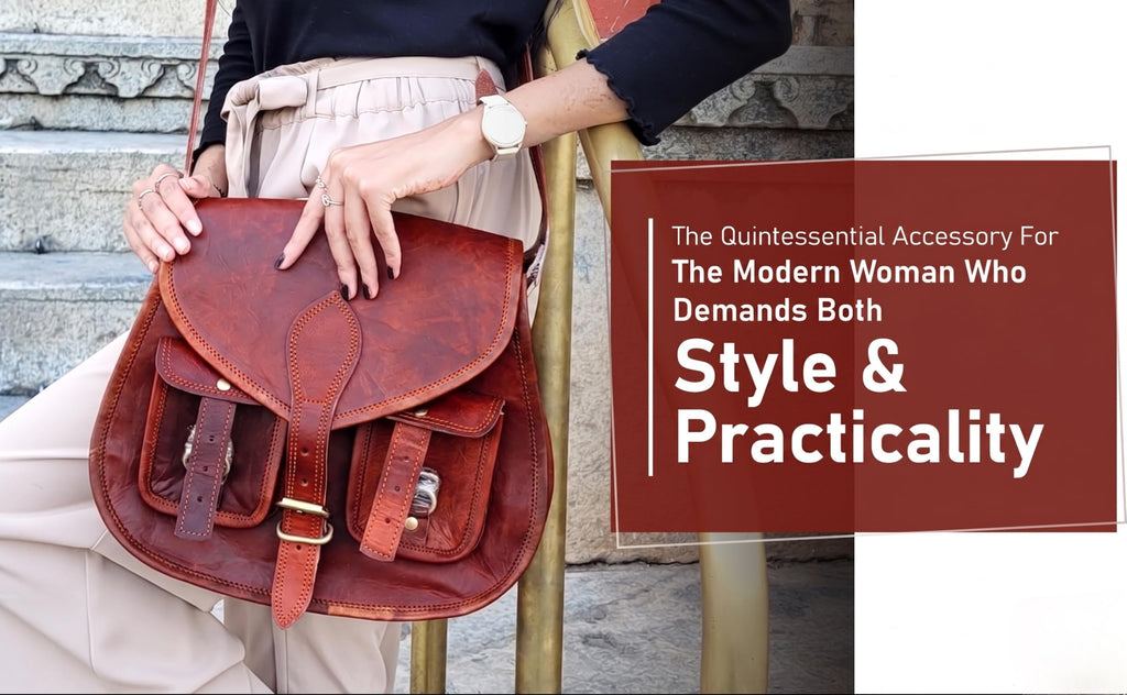 Women Vintage Style Genuine Leather Crossbody Shoulder Bag R1230