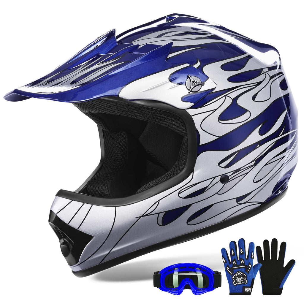 Youth DOT Approved Full Face Motocross Helmet A235