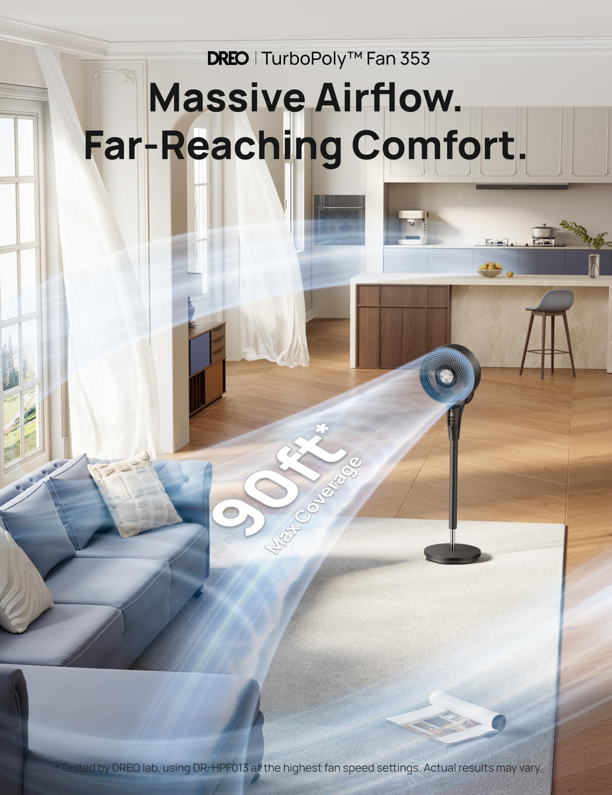 Oscillating Standing Fan W260544
