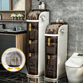Slim Bathroom Storage Cabinet with Drawers H8199