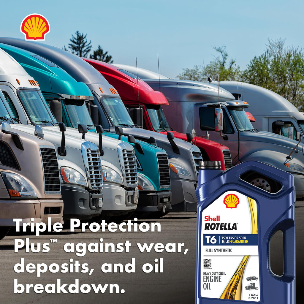 Full Synthetic 5W-30 Diesel Engine Oil, 1 Gallon (3 Pack) Q883