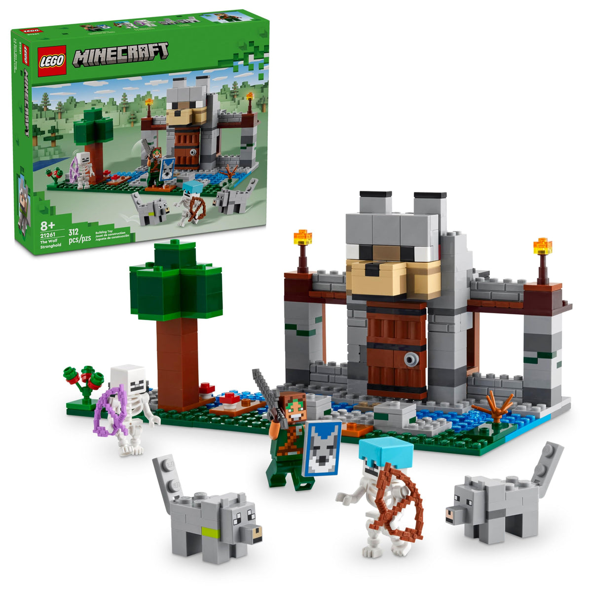 Minecraft Castle Building Set with Minifigures P342