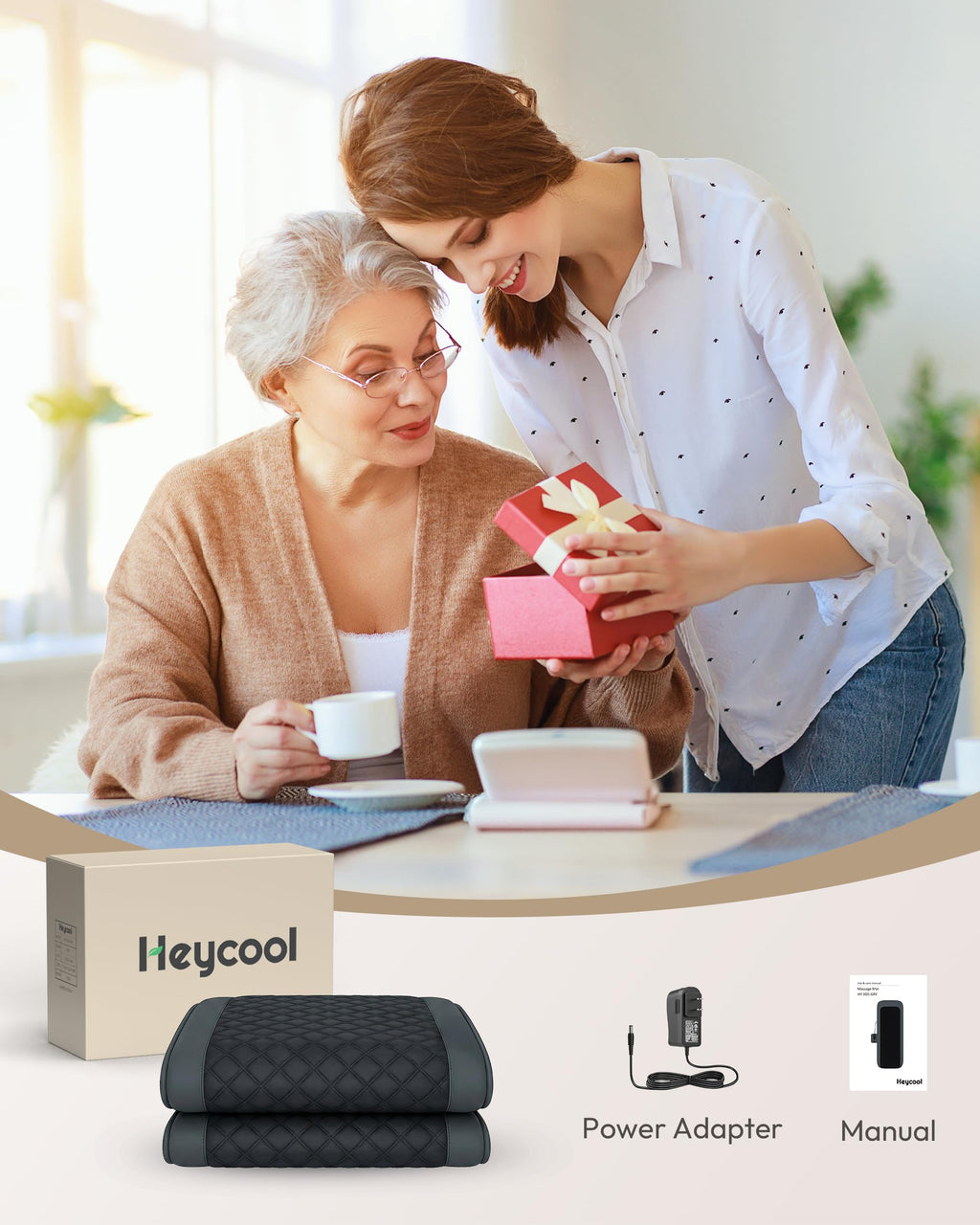Full Body Massage Mat with Heat Q561906
