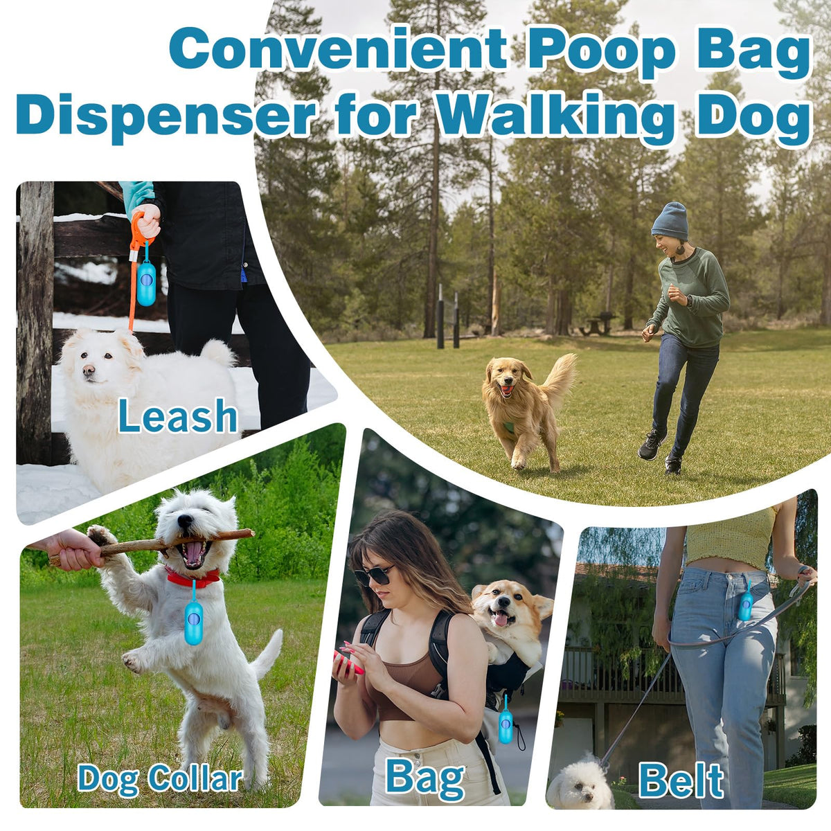 Dog Poop Bags Rolls 240 Count Leakproof C46562