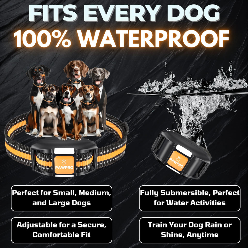 Dog Shock Collar with Remote, 4-Mile Range, Waterproof Rechargeable L280