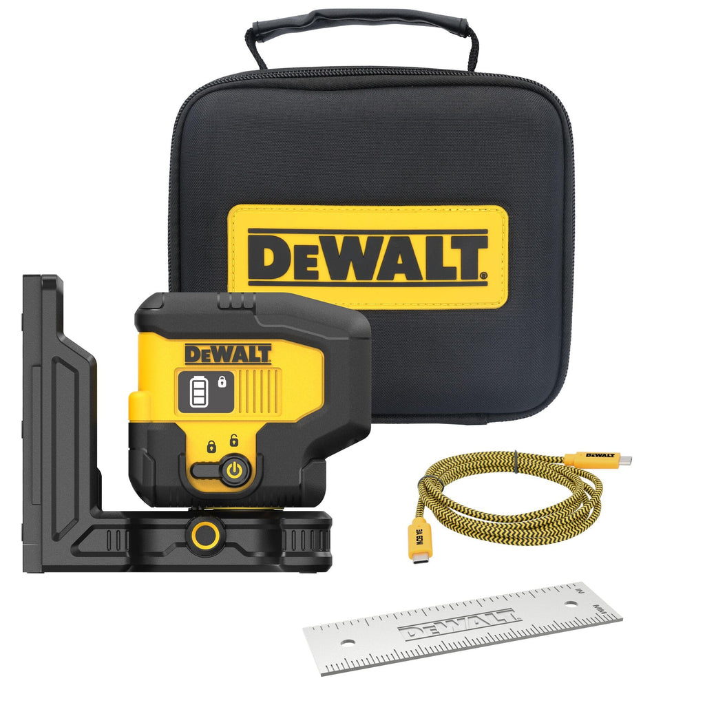 Green 3 Spot Self Leveling Laser Level Kit J13899
