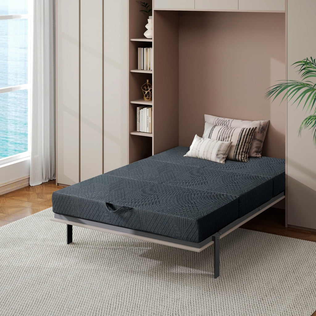 6 Inch Foldable Memory Foam Mattress Queen Size K63883