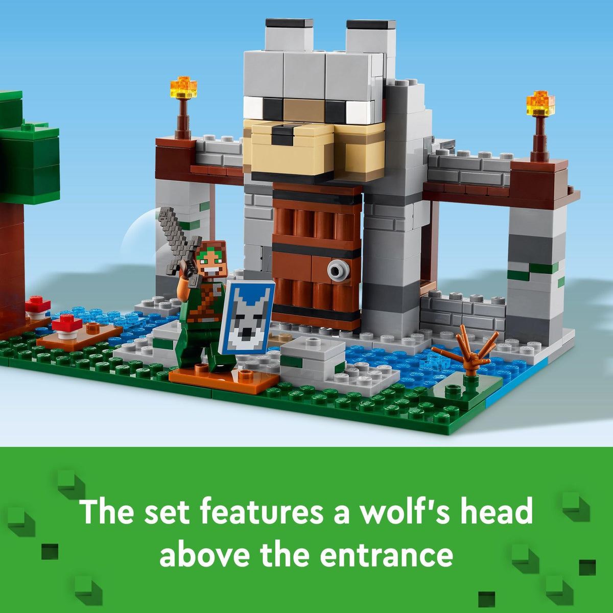 Minecraft Castle Building Set with Minifigures P342