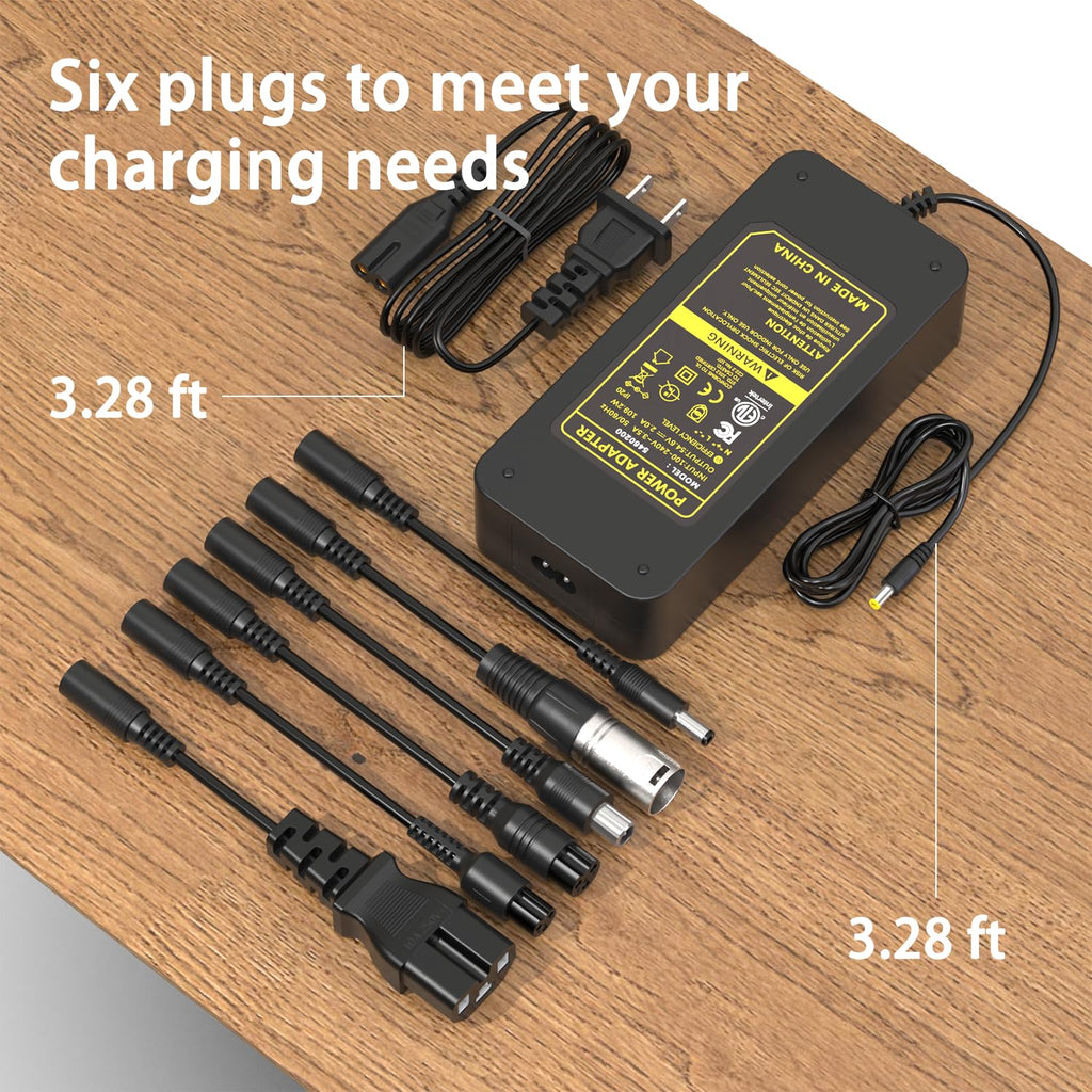 54.6V 2A Electric Bike Charger for 48V Lithium Battery X2601