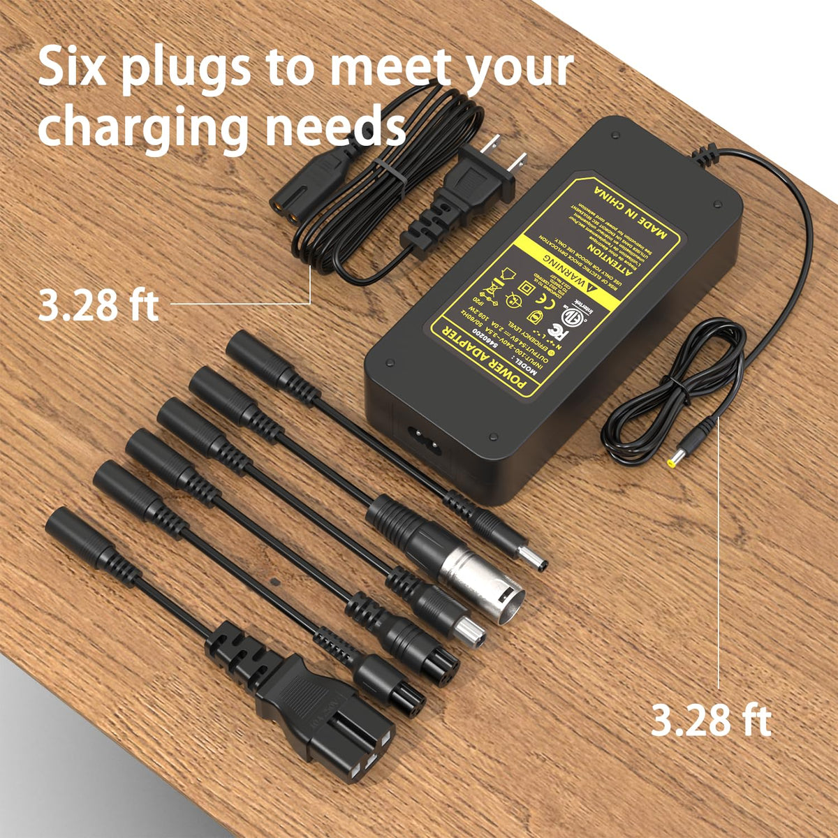 54.6V 2A Electric Bike Charger for 48V Lithium Battery X2601