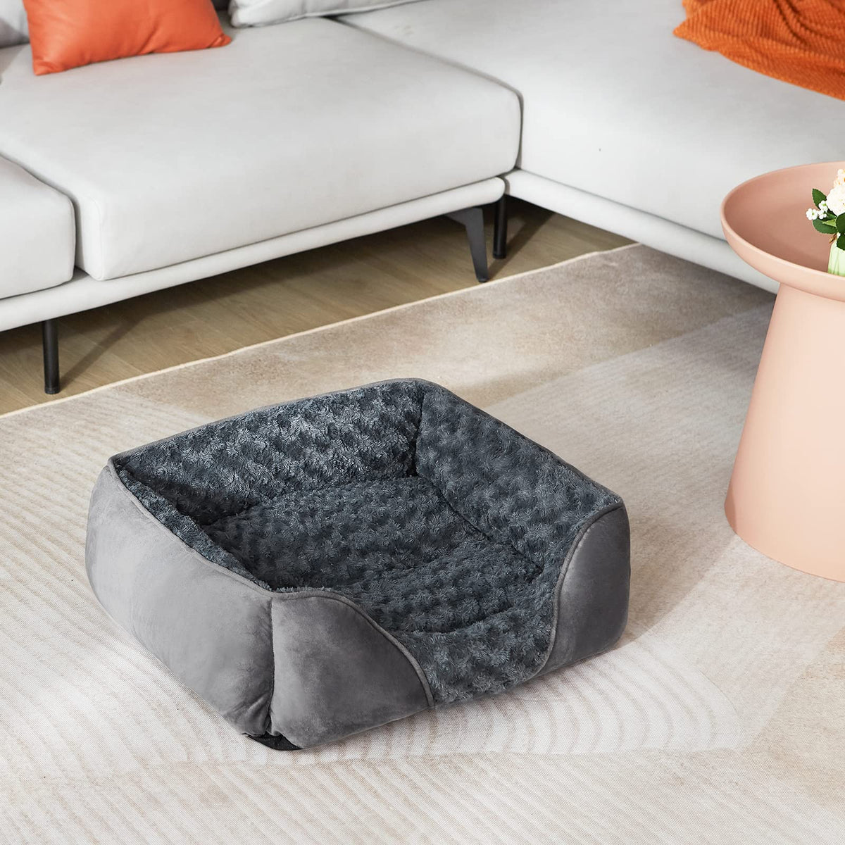 Washable Orthopedic Dog Bed with Anti-Slip Bottom I1084
