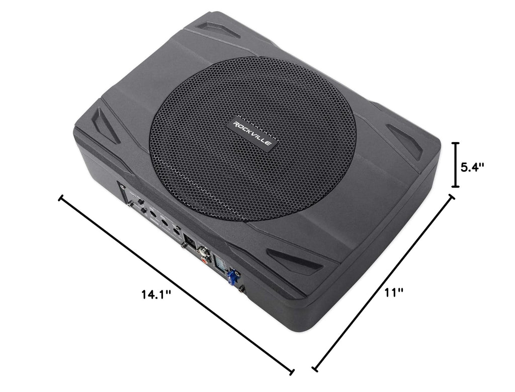 8" Powered Under-Seat Car Subwoofer O834136